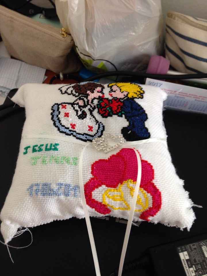 Mi porta alianzas hecho por mí - 1