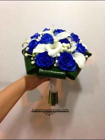 Ramo de rosas azules - 2