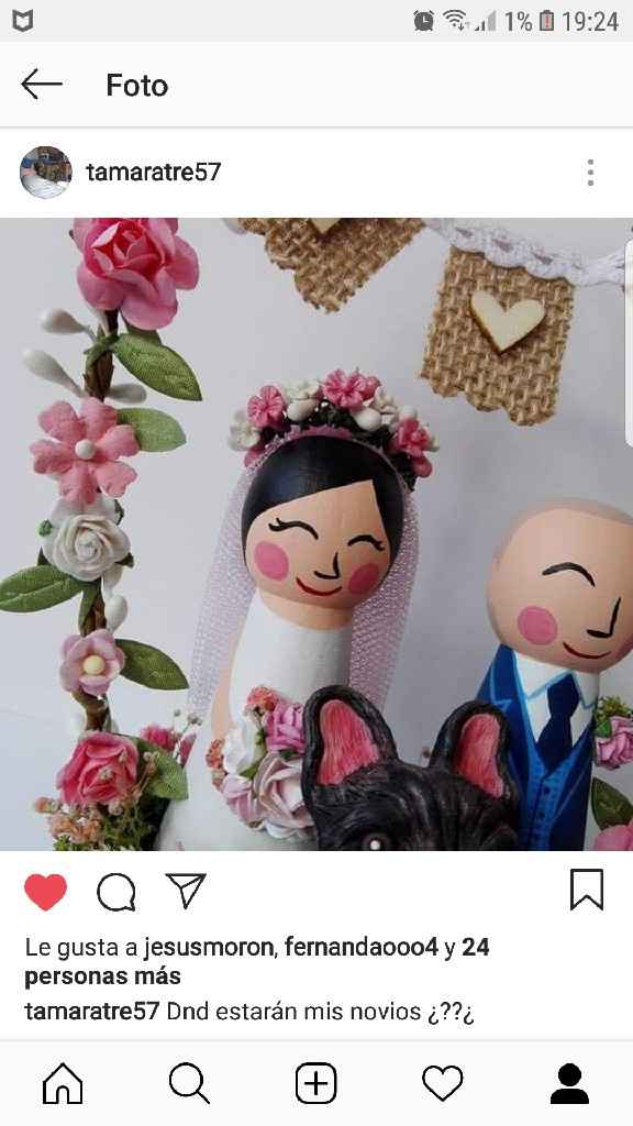 Hoy le doy el Sí, Quiero a este CAKE TOPPER - 1