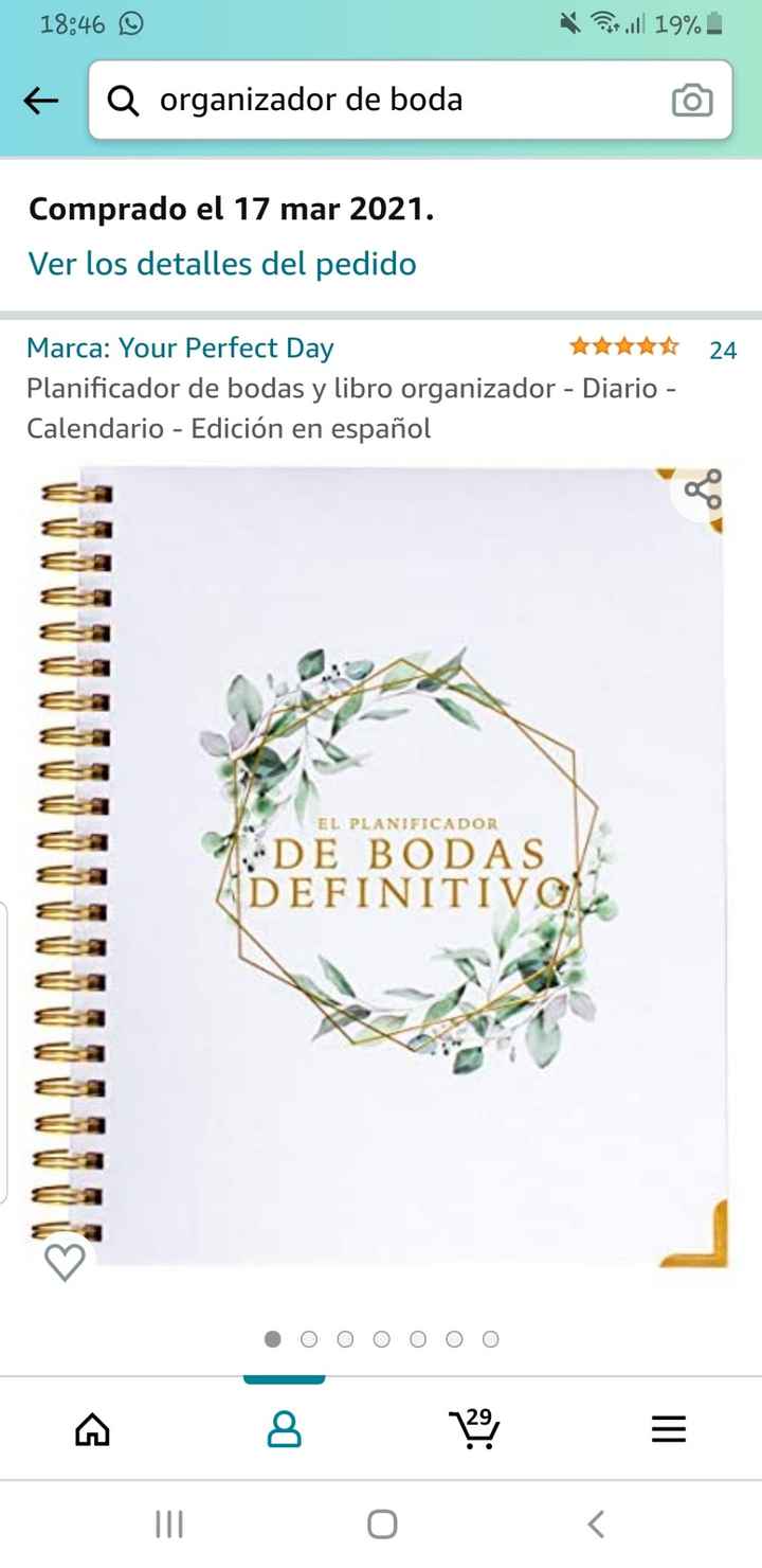 Agenda de boda - 1