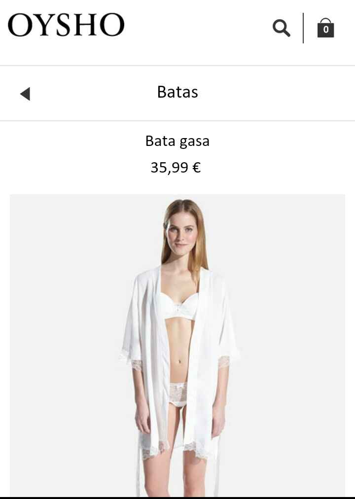 Kimono outlet novia oysho