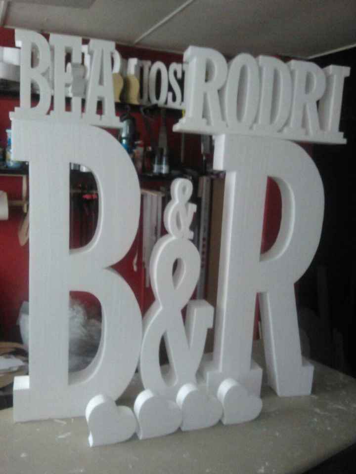 Mis propias letras gigantes. - 1
