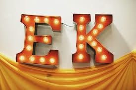 letras luces