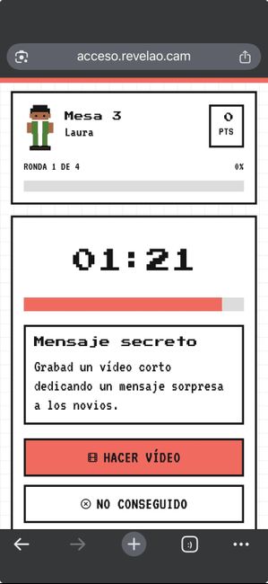 Juegos durante la cena 1
