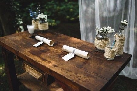 mesa rustica