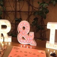 Letras luminosas - 1