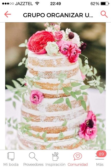 Enamorada de la que será mi tarta - 1