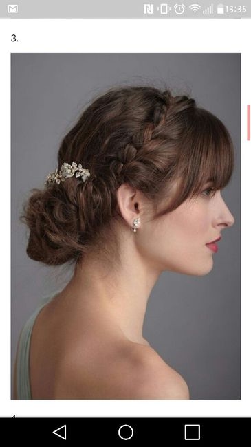 Peinado para mi vestido - 1