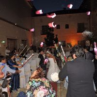 El lanzamiento de arroz!