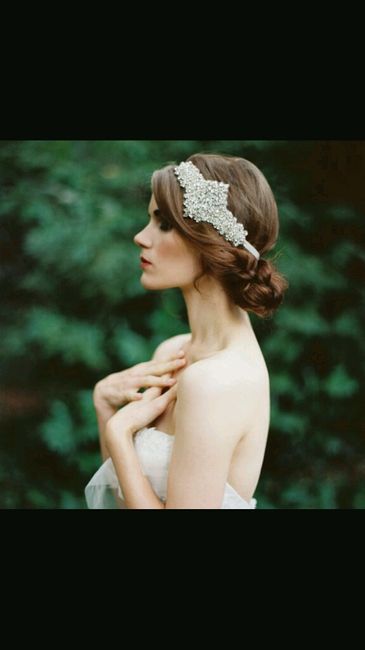 Tocado para vestido - 1
