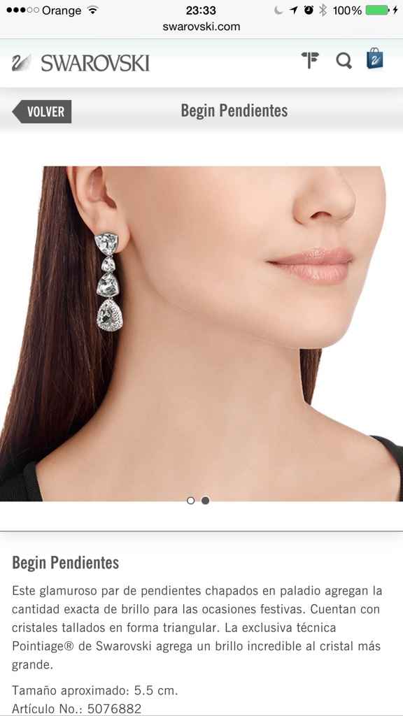 Mis pendientes de novia! - 2