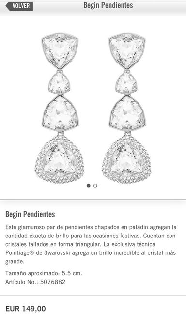 Mis pendientes de novia! - 1