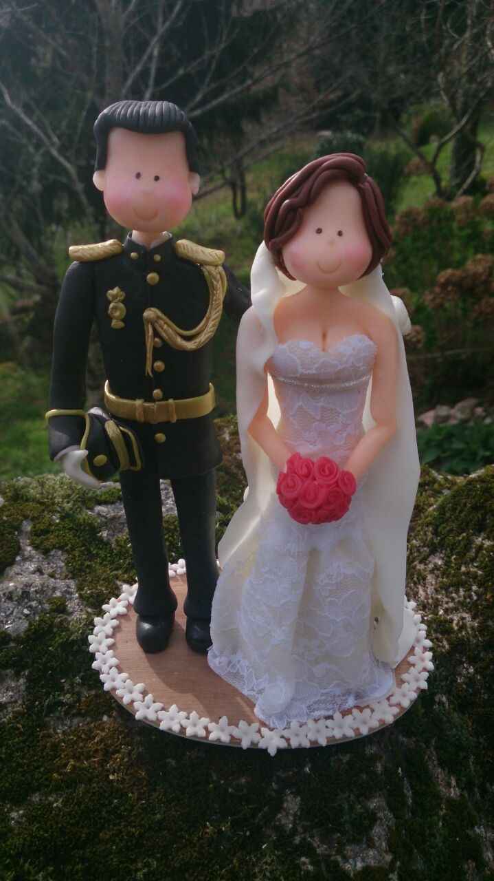 Muñecos para la tarta - 1