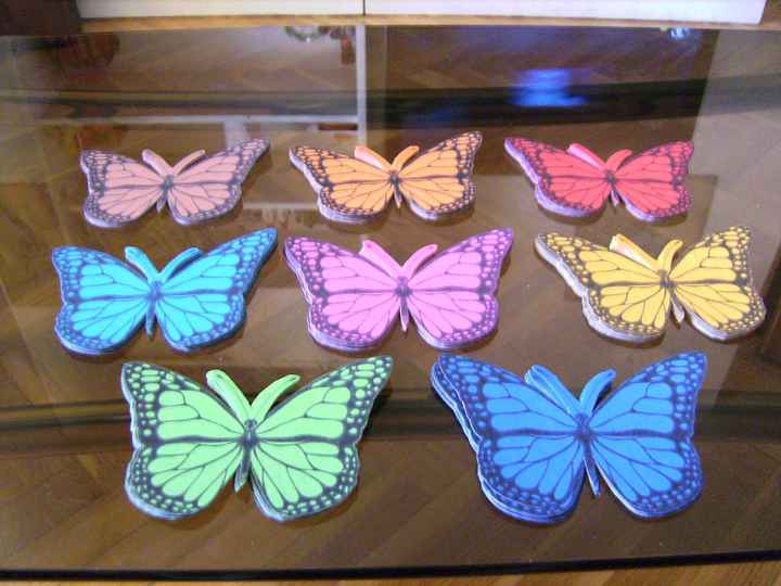 Mariposas de agradecimiento