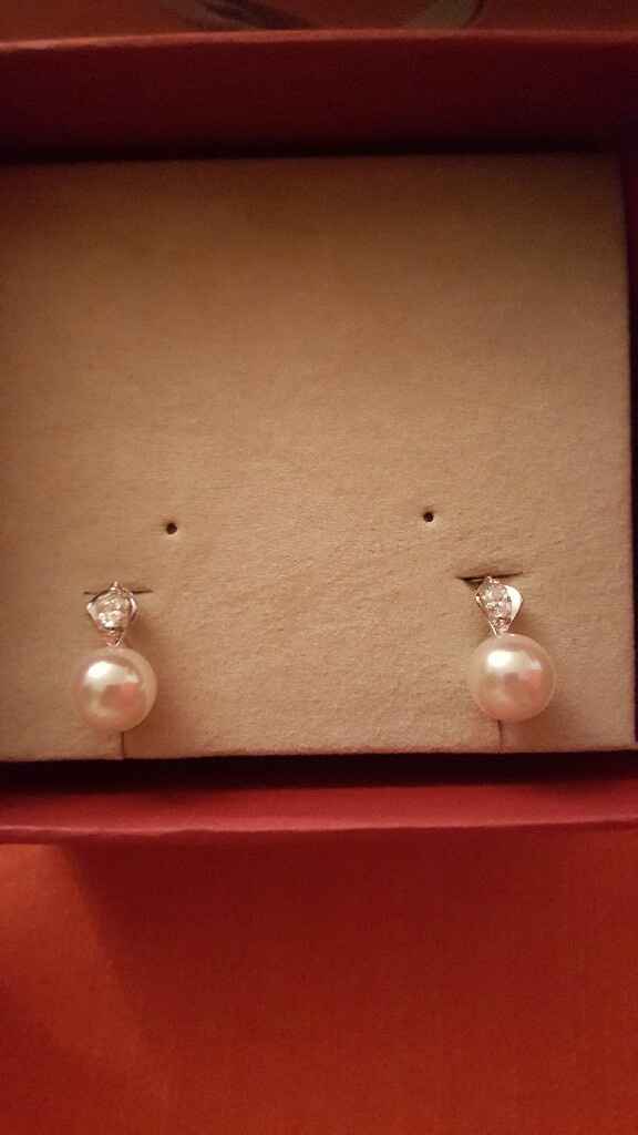 Pendientes perlas... cual os gusta!? - 1