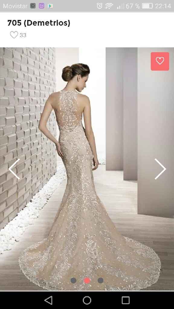 Enamorada de un vestido que no es de novia - 1