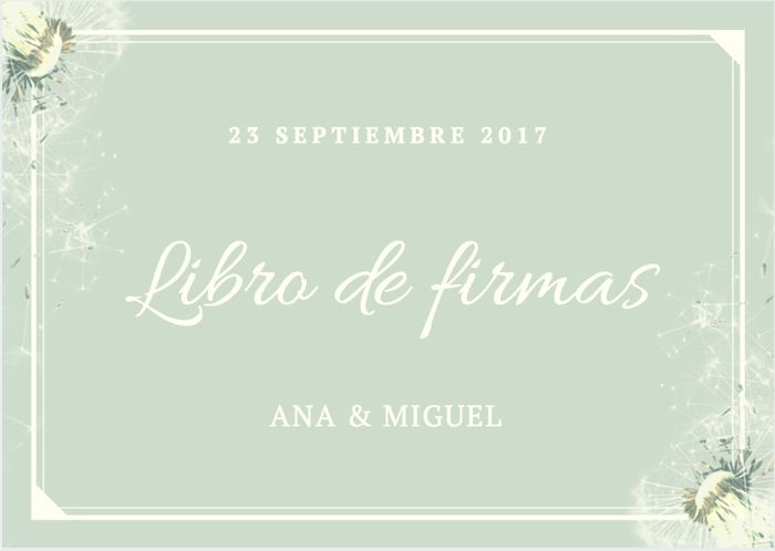 Libro de firmas