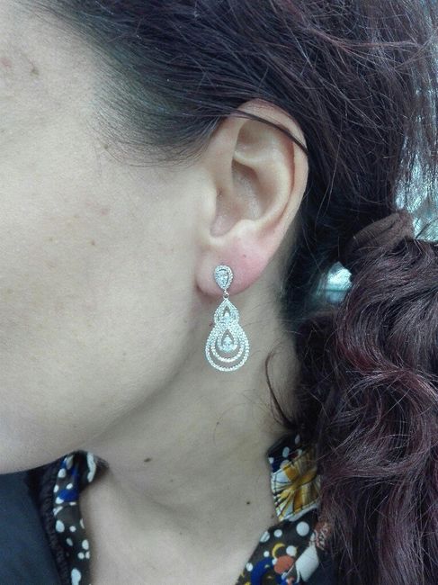 Pendientes novia - 1