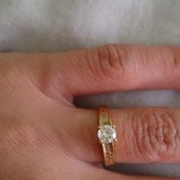 Nuestros anillos de compromiso... - 1