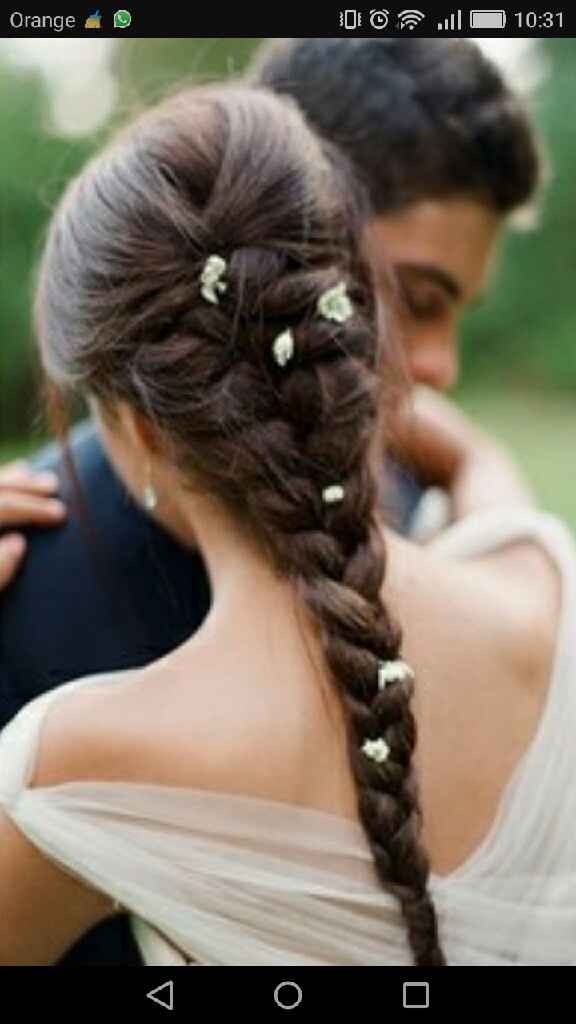 Mi peinado de novia y mi tocado ¿que os parece? - 3