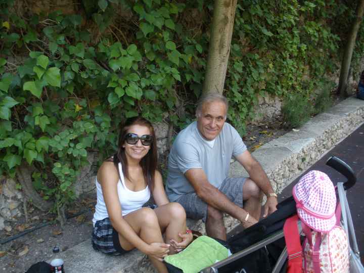 con mi suegro