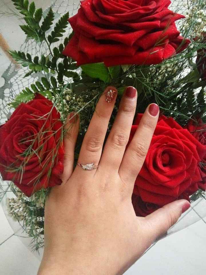 Anillo de pedida y proposicion de boda - 1