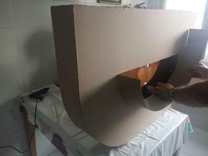 Letras gigantes en proceso - 5