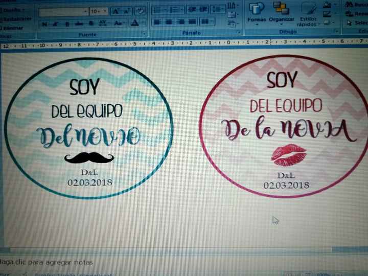 Plantilla chapas despedida!! - 2