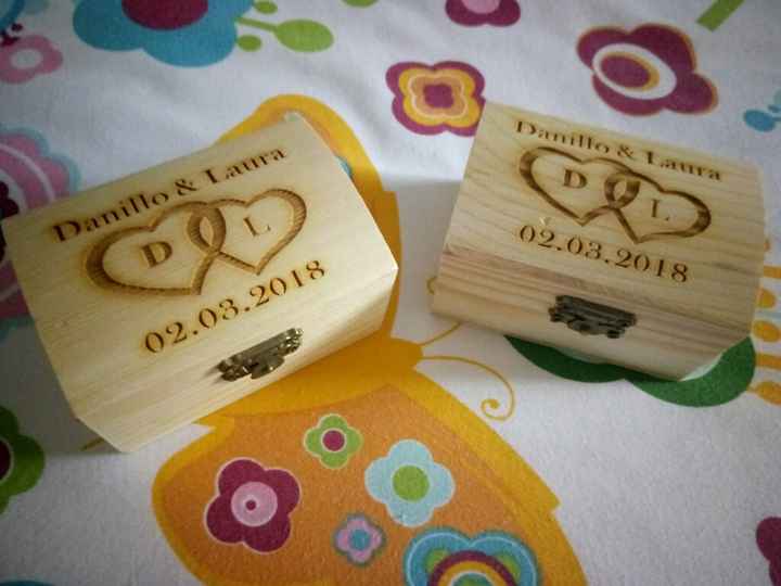 Cajitas de madera (regalo madres) - 1