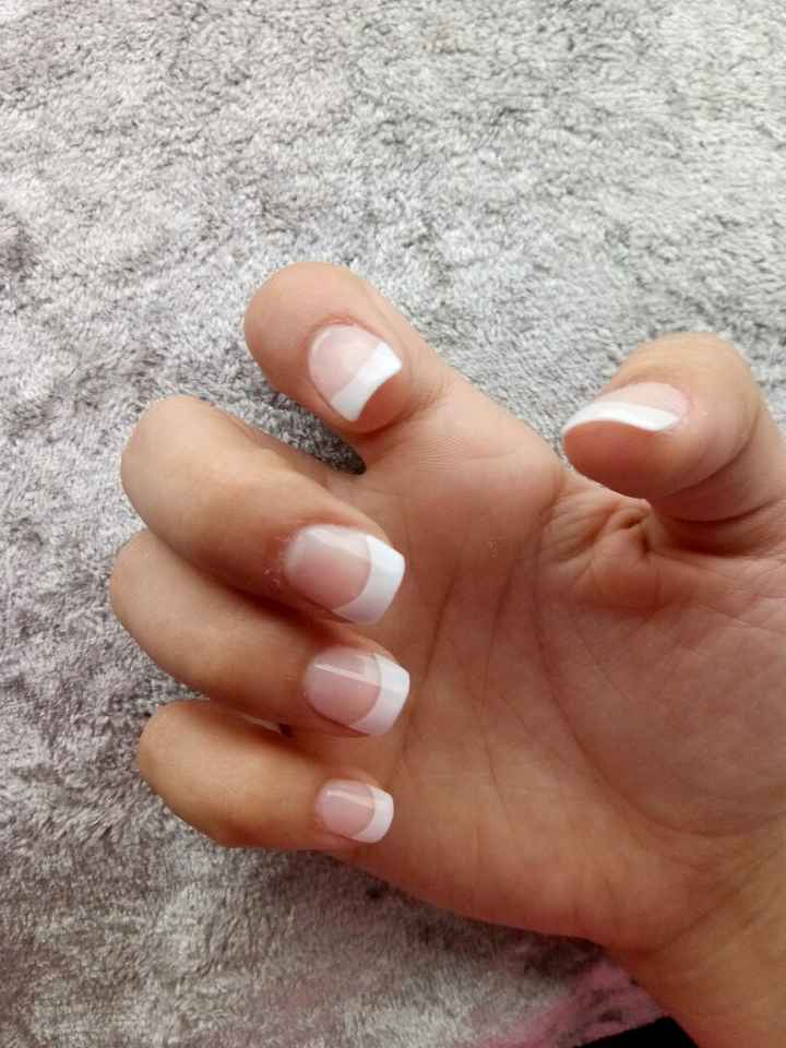 Uñas de gel francesa - 2