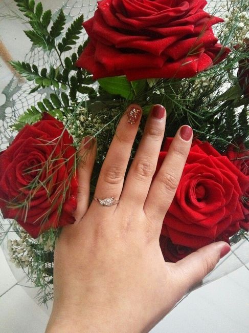 Anillo de pedida y proposicion de boda - 1