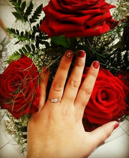 Anillo pedida + pendientes dia b + sorpresa - 2