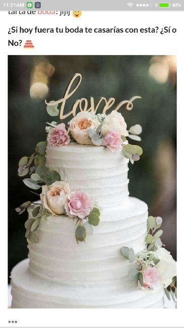 Tarta de boda - 2