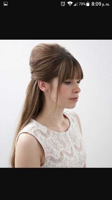 ¿pelo suelto o semi recogido con pelo liso? - 5