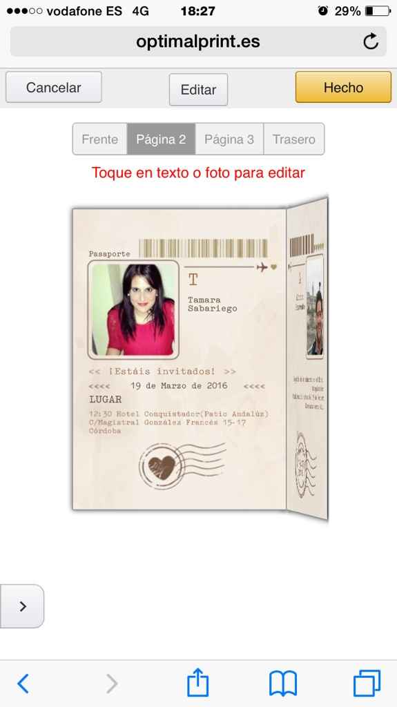 Habemus invitaciones!!! - 2