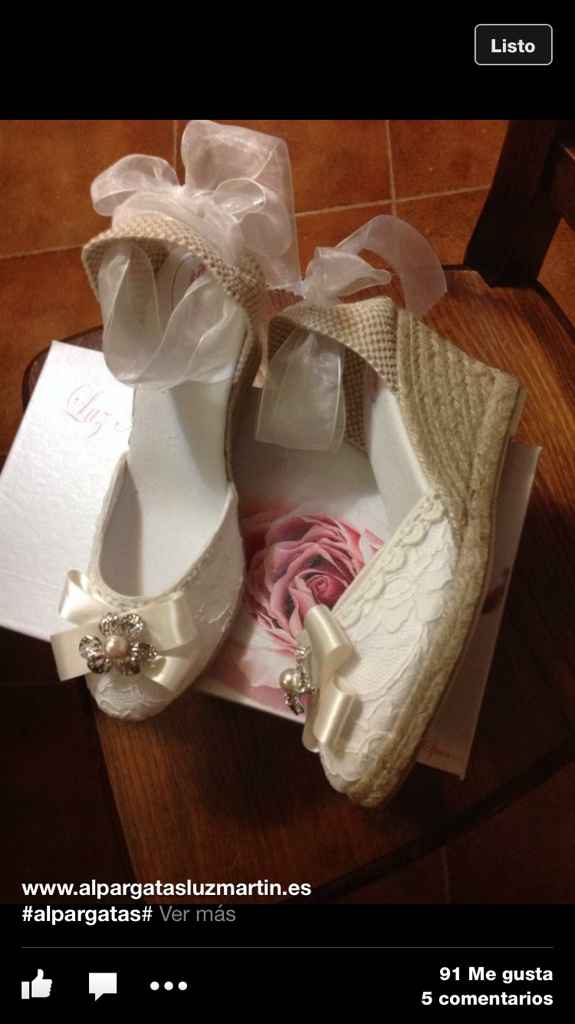 Alpargatas en lugar de zapatos! - 3
