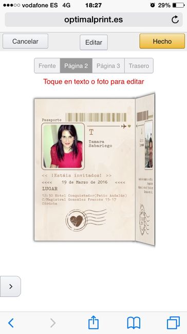 Habemus invitaciones!!! - 2