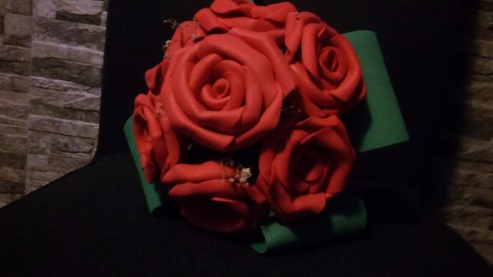Ramo de rosas goma eva