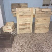Palets y cajas