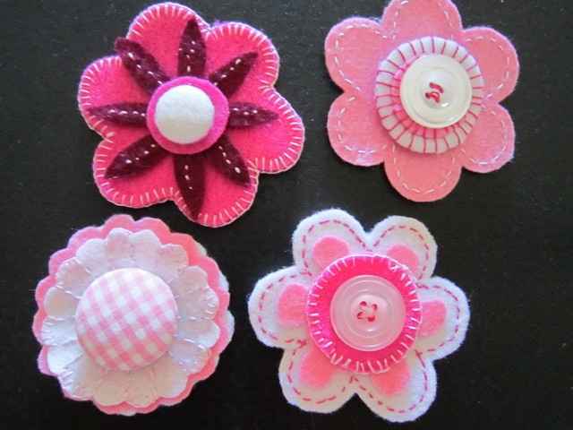 flores fieltro
