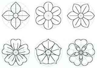 plantillas flores