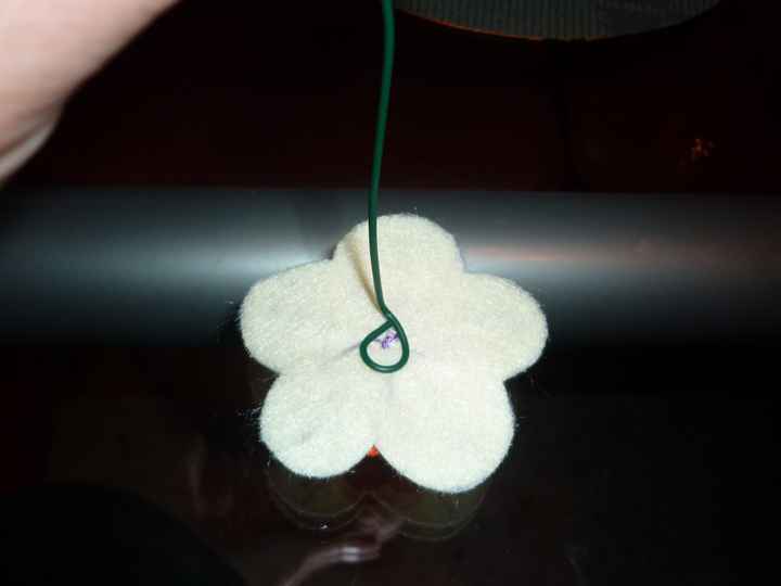 flor fieltro
