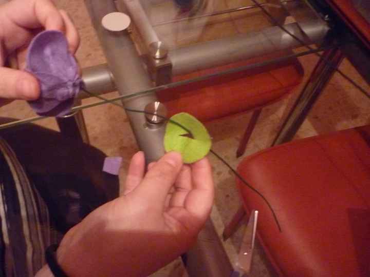 tutorial rosa fieltro