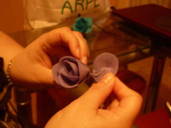 tutorial rosa fieltro