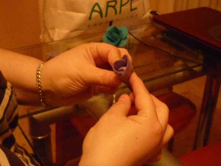 tutorial rosa fieltro