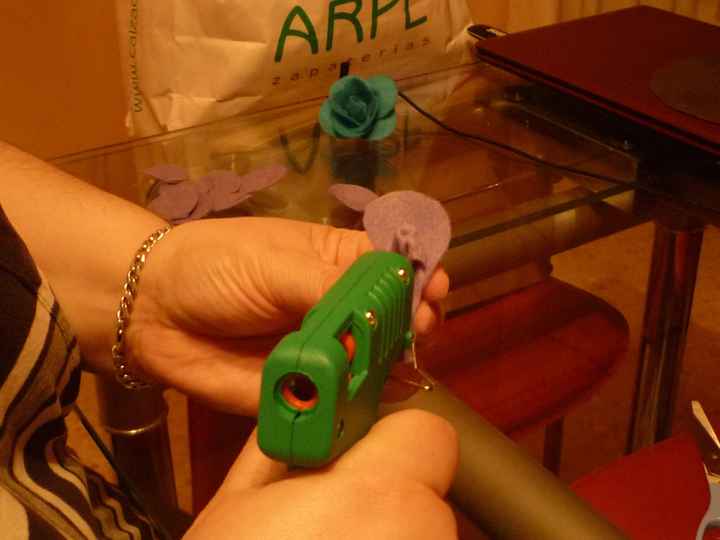 tutorial rosa fieltro