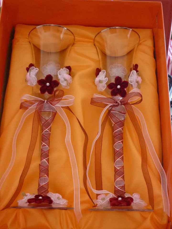 ASI QUEDARON MIS COPAS DE BRINDIS