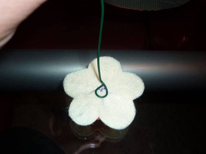 flor fieltro
