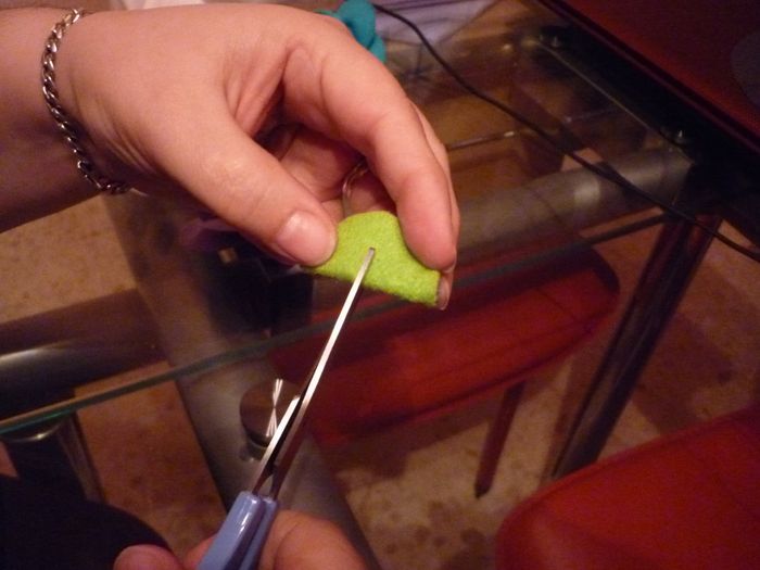 tutorial rosa fieltro