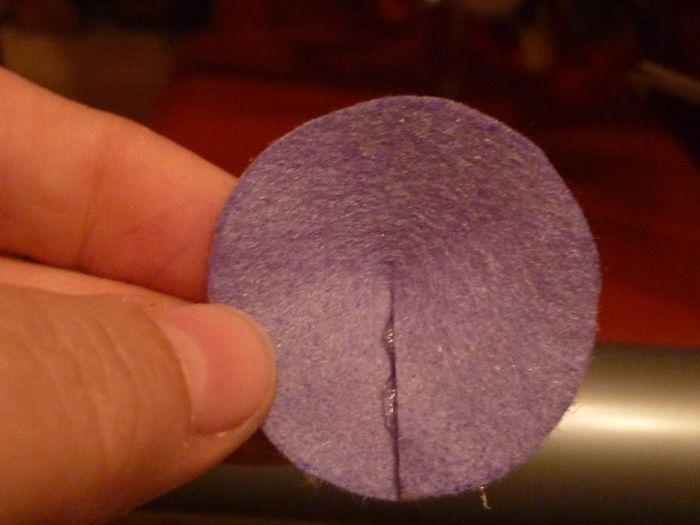 tutorial rosa fieltro
